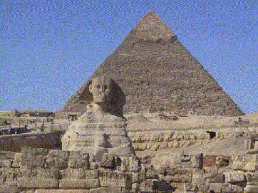 Sphinx vor Cheops