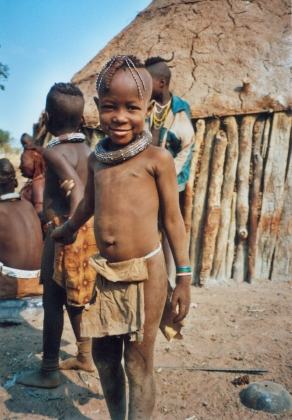 kleines Himba-Maedchen